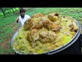Full Chicken Biryani //15 Chickens Biryani |Traditional Chicken Biryani for needy people by Nawabs