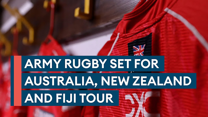 Army Rugby Union head off for historic tour of Australia, New Zealand and Fiji hoping for glory