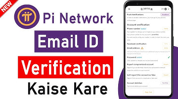 Email Verify kaise kare Pi Network Account me | How to Verify Email Address in Pi Network