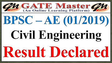 BPSC-AE (01/2019) Civil Engineering Result Declared | List of Candidates for Document Verification |