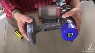 Bateri.com Dyson SV10 , a V8 vacuum battery replacement , only 2 minutes job
