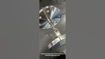 BCST Industrial Bimetal Thermometer #flow#thermometers
