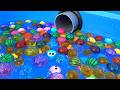 Water Marble Run ☆ Marble Run on a New Course