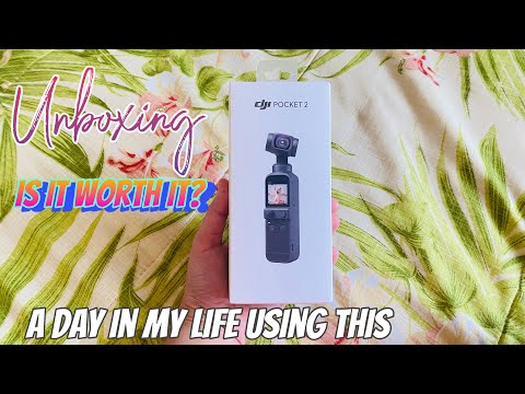 Unboxing and Review Part 1 : DJI POCKET 2 | A day in my life using this | Crisna Guimba