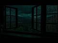 Peaceful Rain in Outside Window the Bedroom | Cozy Ambience for Sleep and Relaxation