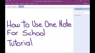 Famous How to Use OneNote for School Tutorial - Lesson 1: The User Interface Wealth