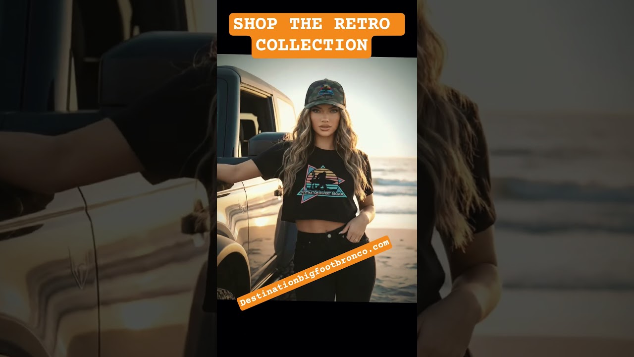 Ford Bronco Off-Road Lifestyle Clothing | Destination Bigfoot Bronco #FordBronco #Bronco #clothing