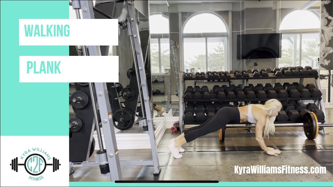 How to do Walking Planks Kyra Williams Fitness' Arm Day Workout YouTube