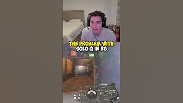 The Problem With Solo  Q In R6 🙁