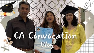 Making My Parents PROUD! 🥺| CA Convocation Vlog