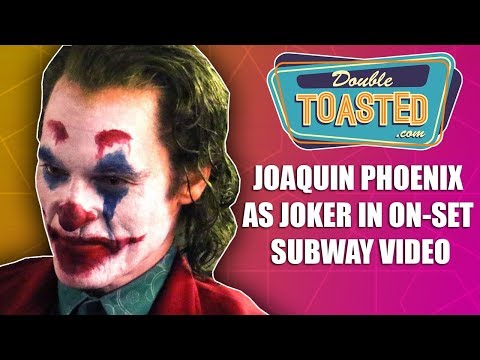JOAQUIN PHOENIX AS JOKER IN SUBWAY VIDEO