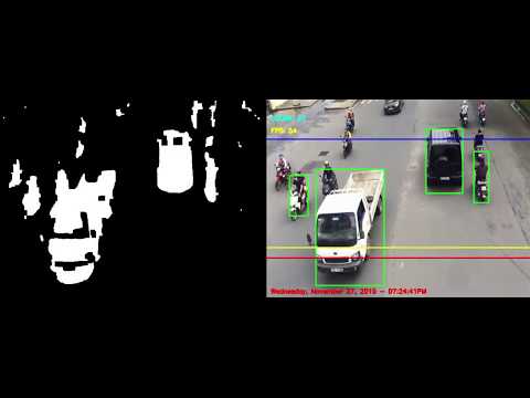 Vehicle Detection and Tracking Using OpenCV