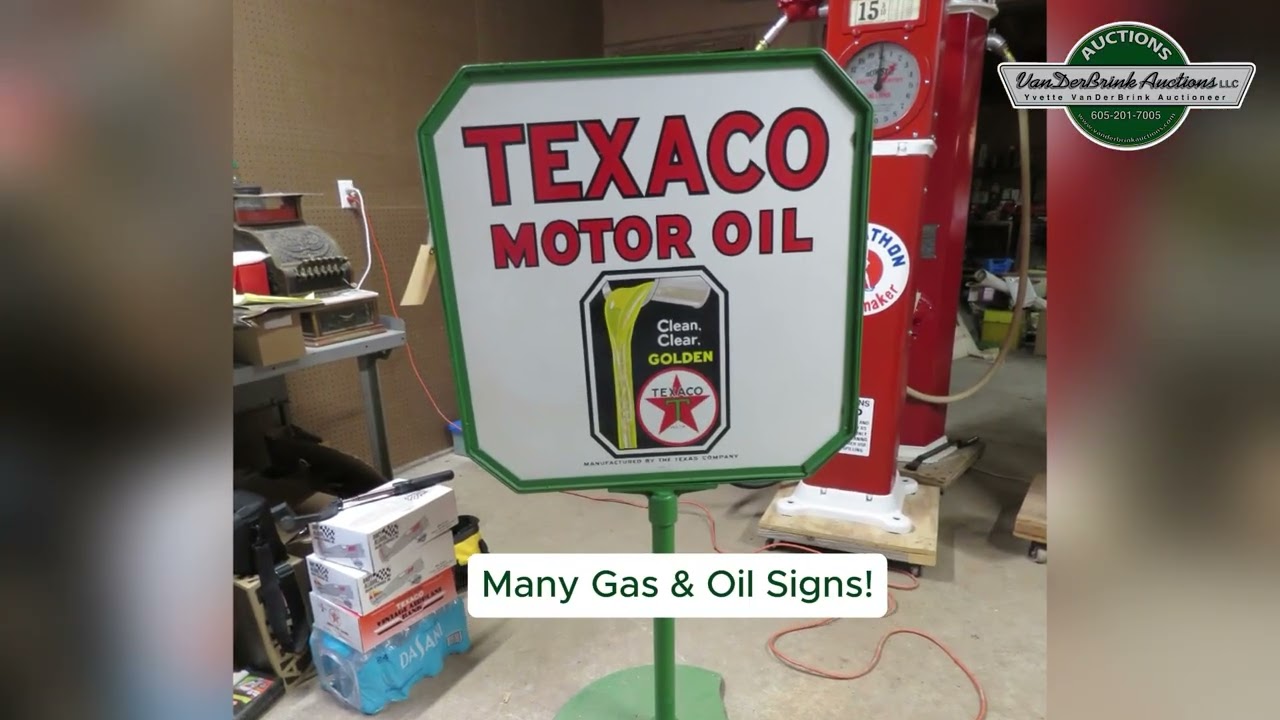 Texaco and  Classic cars and More! The Dehn Collection Auction 
