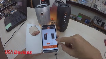 How to pair 2 JBL Pulse 2 and some tricks with LED on Pulse 2