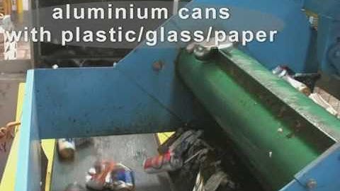 Can Sorter and Eddy Current Can Separator