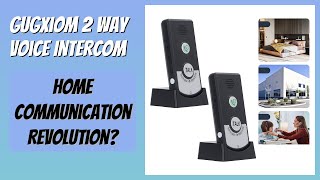 REVIEW (2026): Gugxiom 2 Way Voice Intercom. Features