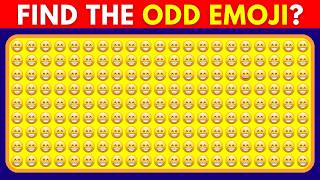 Can You Find the Odd Emoji in 30 Seconds! 😱 #funquiz #viral #emoji #puzzle