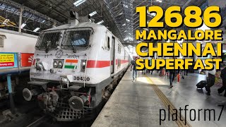 Angadippuram to Chennai Central by 12686 Mangalore Chennai Superfast - Video 271