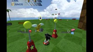 Project Infinity Dark Super Sonic animations