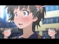 スカート際の佐天さん 【波打ち際のむろみさんOP×佐天涙子】