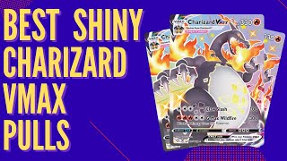 CRAZIEST SHINY $600  CHARIZARD VMAX PULLS + REACTIONS | Pokemon Pack Opening Highlights #20