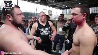 campeonato de tortazos en rusia SLAPPING CHAMPIONSHIP SARYCHEV POWER EXPO 2018