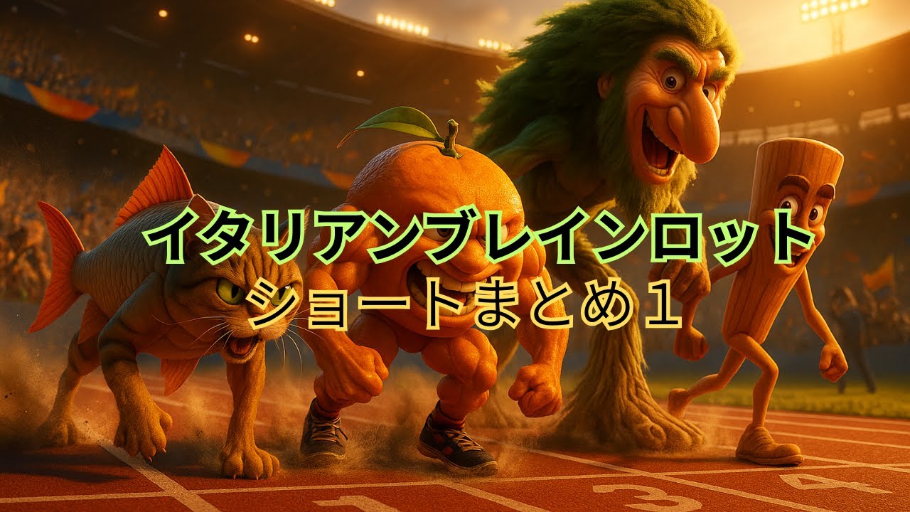 【Part1】イタリアンブレインロットクイズのまとめ動画