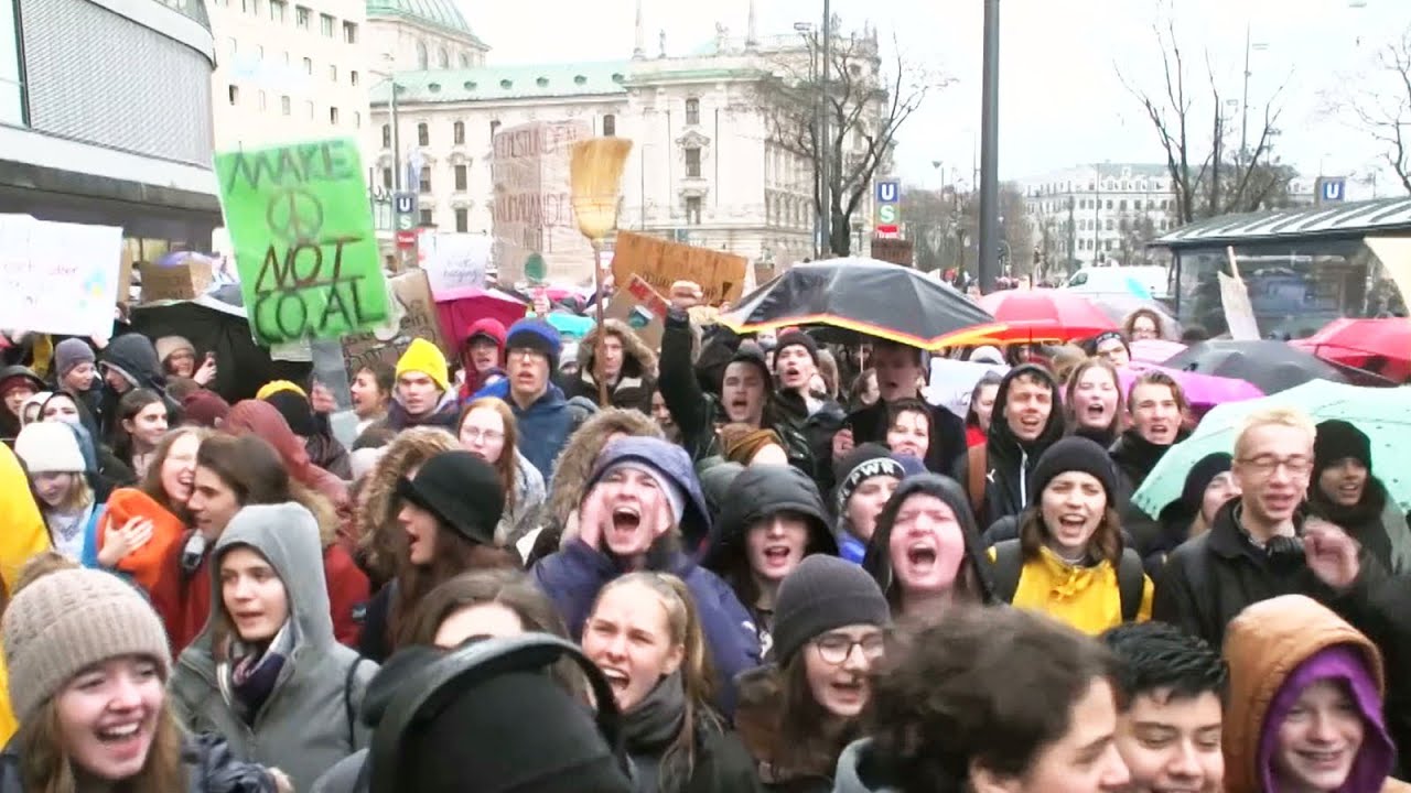 German students join global demand for action against climate change