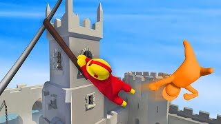 PLAYING THE TAG MINIGAME! - Human Fall Flat