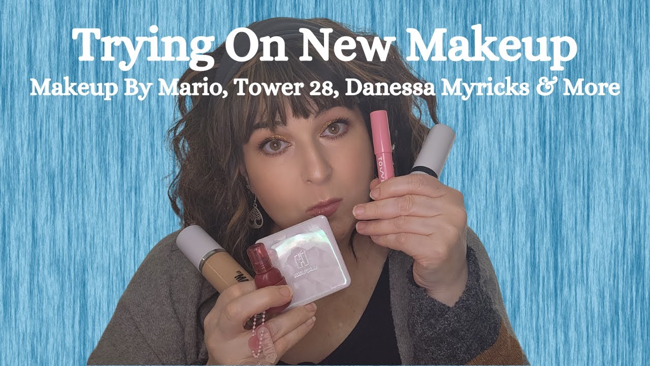 Haus Labs, Makeup By Mario, Danessa Myricks, & More Trying On New