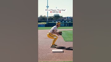 STOP PREP STEPPING LIKE THIS‼️ #infield #baseball
