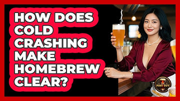 How Does Cold Crashing Make Homebrew Clear? - The Pint Guy