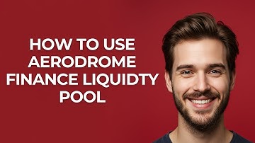 How to Use Aerodrome Finance Liquidty Pool - UPDATED!