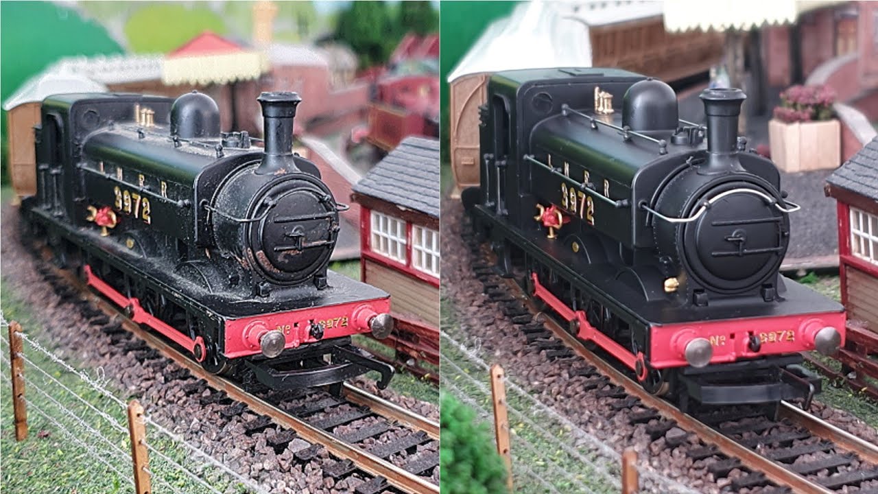 Hornby Lner J52 Cosmetic Restoration and Super Detailing Montage