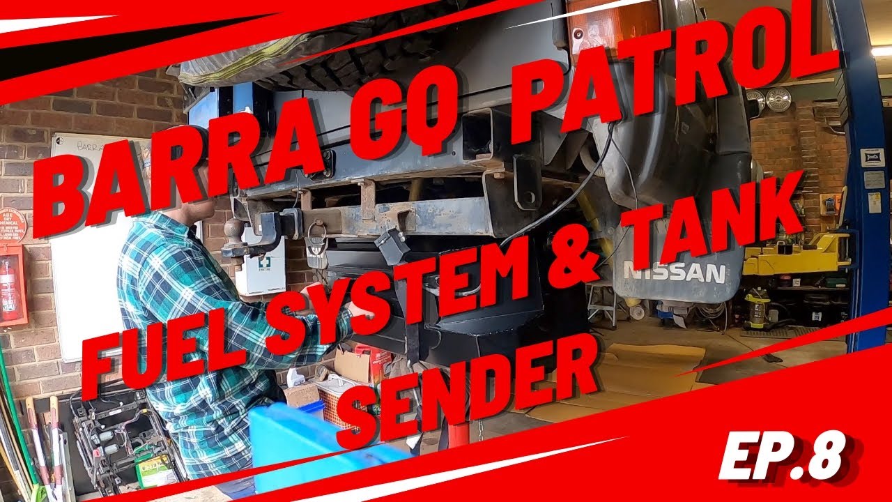Project Barra GQ Patrol Fuel System Pt.1 Brown Davis Long Range Tank
