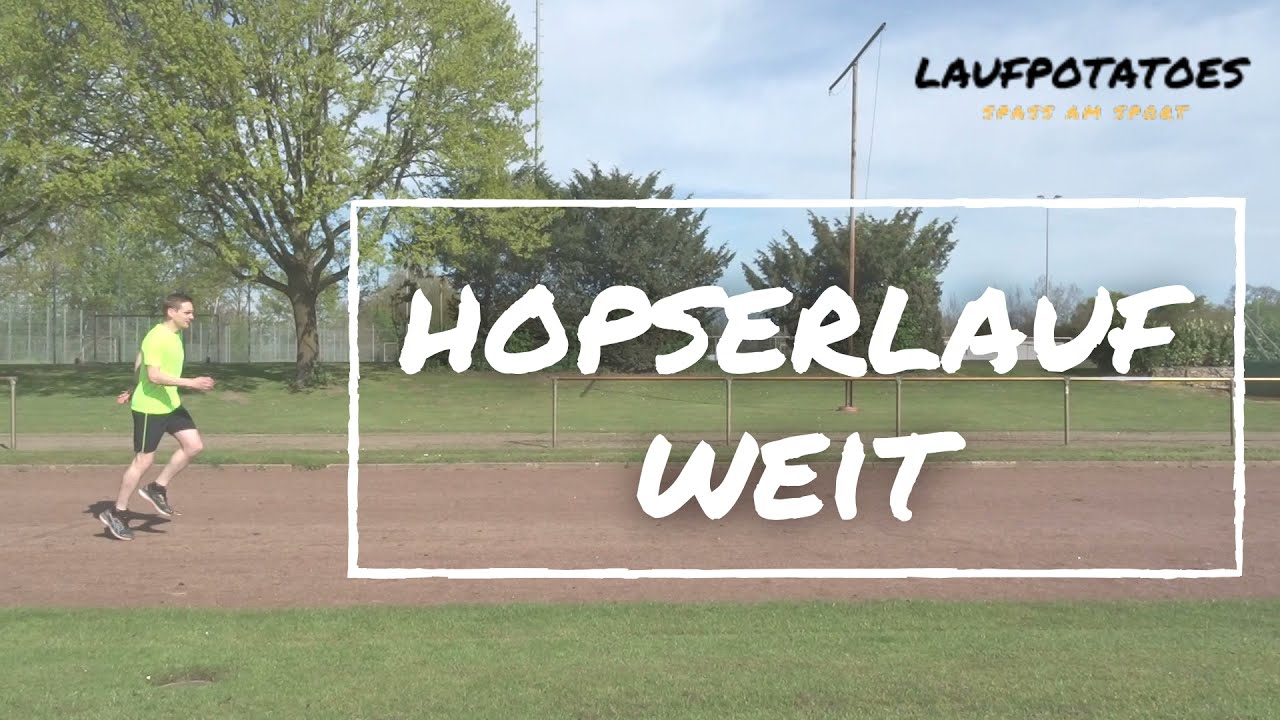 Lauf-ABC-Übung #6: Hopserlauf weit