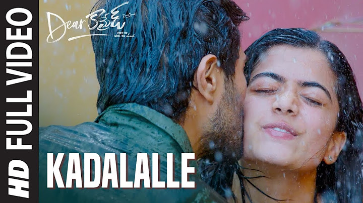 Kadalalle Video Song | Dear Comrade Telugu | Vijay Deverakonda | Rashmika | Bharat Kamma