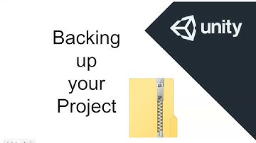 Unity Backup Your Project (zipped)