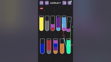 water_level_617 #watersortpuzzle #puzzle #game #sortpuzzle #color