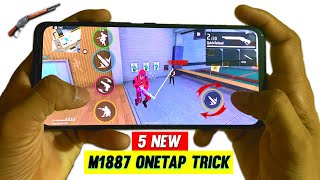 5 New M1887 Onetap Headshot Trick [Handcam]  | M1887 New Headshot Trick | Onetap Gloo Wall New Event