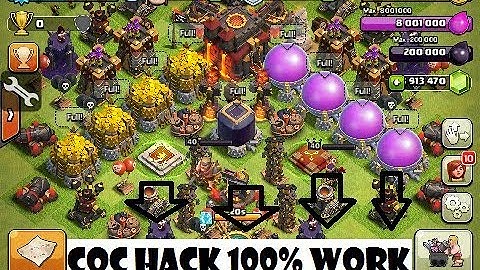 Clash Of Clans Hack - Unlimited Gems Gold Elixir Apk