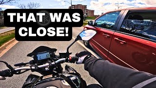 Impatient Drivers Can Cause ACCIDENTS | Yamaha MT-03 Motovlog
