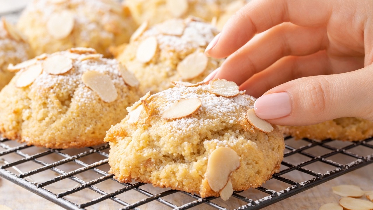 Keiner glaubt, wie einfach & gut! Kokos-Mandel-Plätzchen