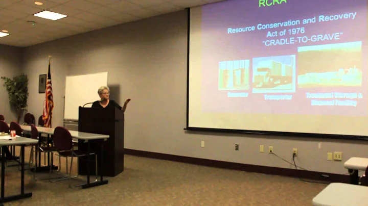 What's in Your Hazardous Waste? Part 1