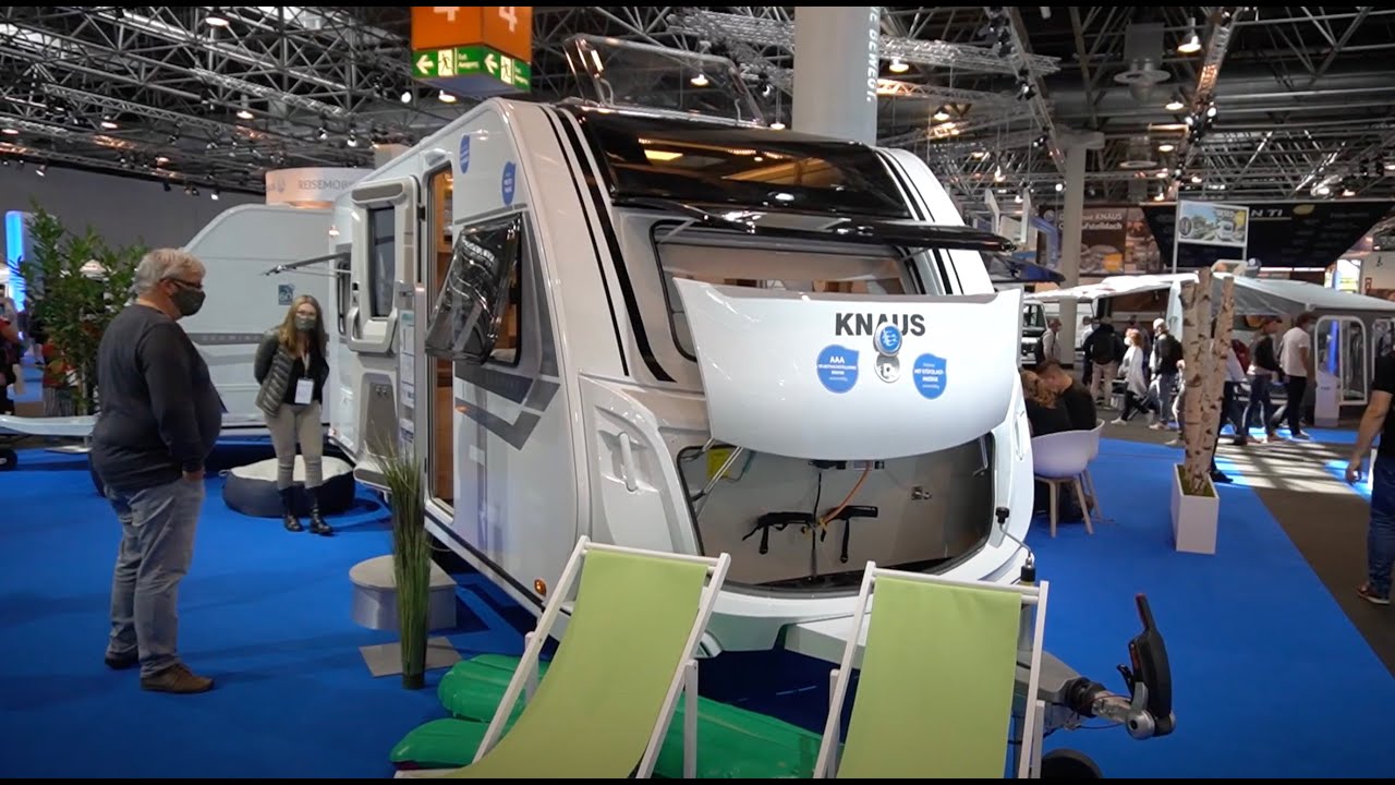 Großer Knaus Messe-Rundgang Caravan Salon 2020 Wohnmobil und Knaus Wohnwagen 2021 Südwind 540 UE