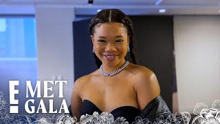 GRWM: Euphoria’s Storm Reid Gives Quintessential COACH for her Met Gala Look | Live from E!