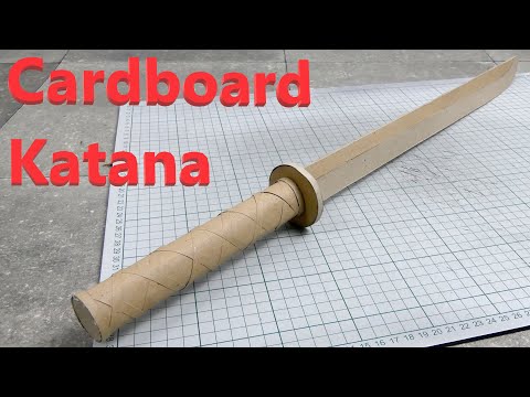How to make a DIY Cardboard Sword