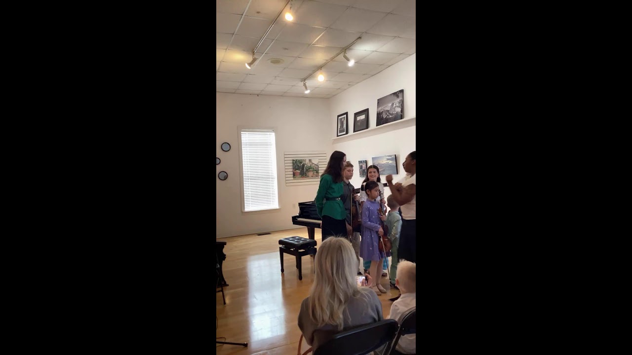 Winter Recital 2026 Saturday, 21st 1:45 pm