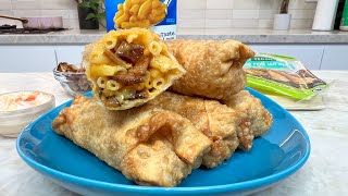 Mac & Cheese Egg Rolls