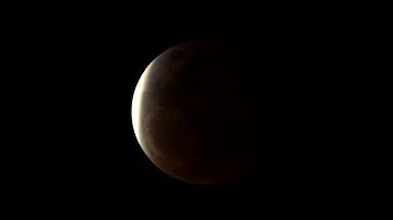 Lunar eclipse time lapse 26th May 2021